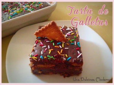Tarta de Galletas y Chocolate